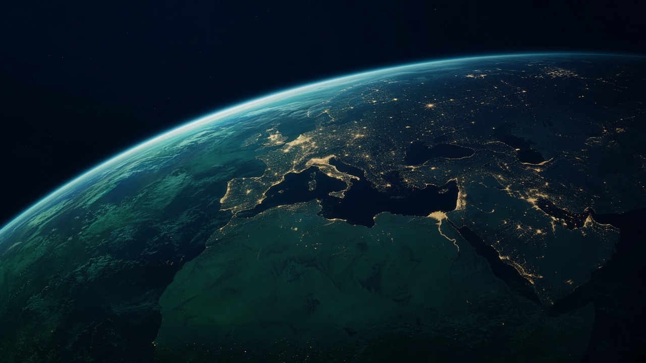 La Terre vue de l'espace